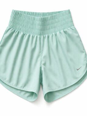 Nike Dri-FIT Running Shorts Aqua Green Elastic Waist Women’s M